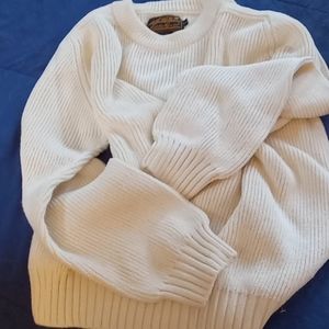 Cotton knit sweater